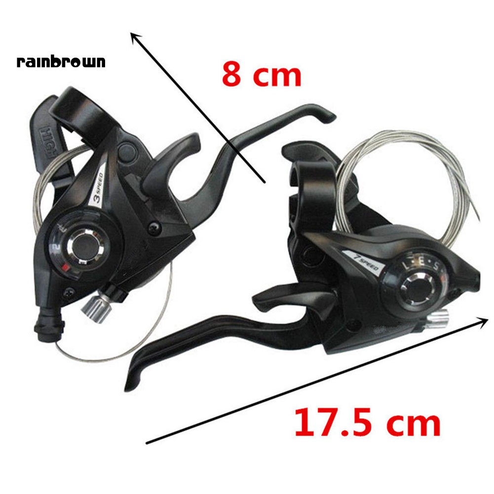 Bộ Tay Thắng Trái / Phải Shimano EF51-7 3x7 21 Tốc Độ Cho Xe Đạp MTB