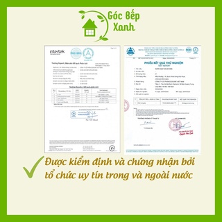 Nước giặt ecocare bồ hòn hữu cơ hoàn toàn thiên nhiên an toàn cho em bé 4 - ảnh sản phẩm 6