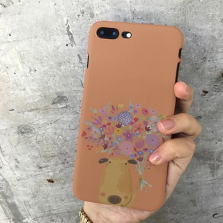 [Freeship toàn quốc từ 50k] Ốp lưng chống sốc Chó tặng hoa