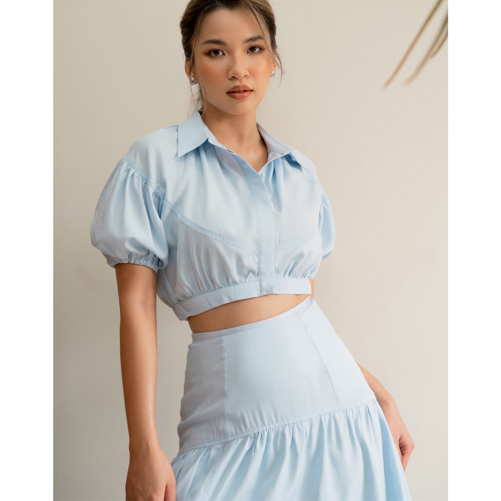 Des Fleurs - Chân váy xẻ tà Jenny Maxi Split Skirt