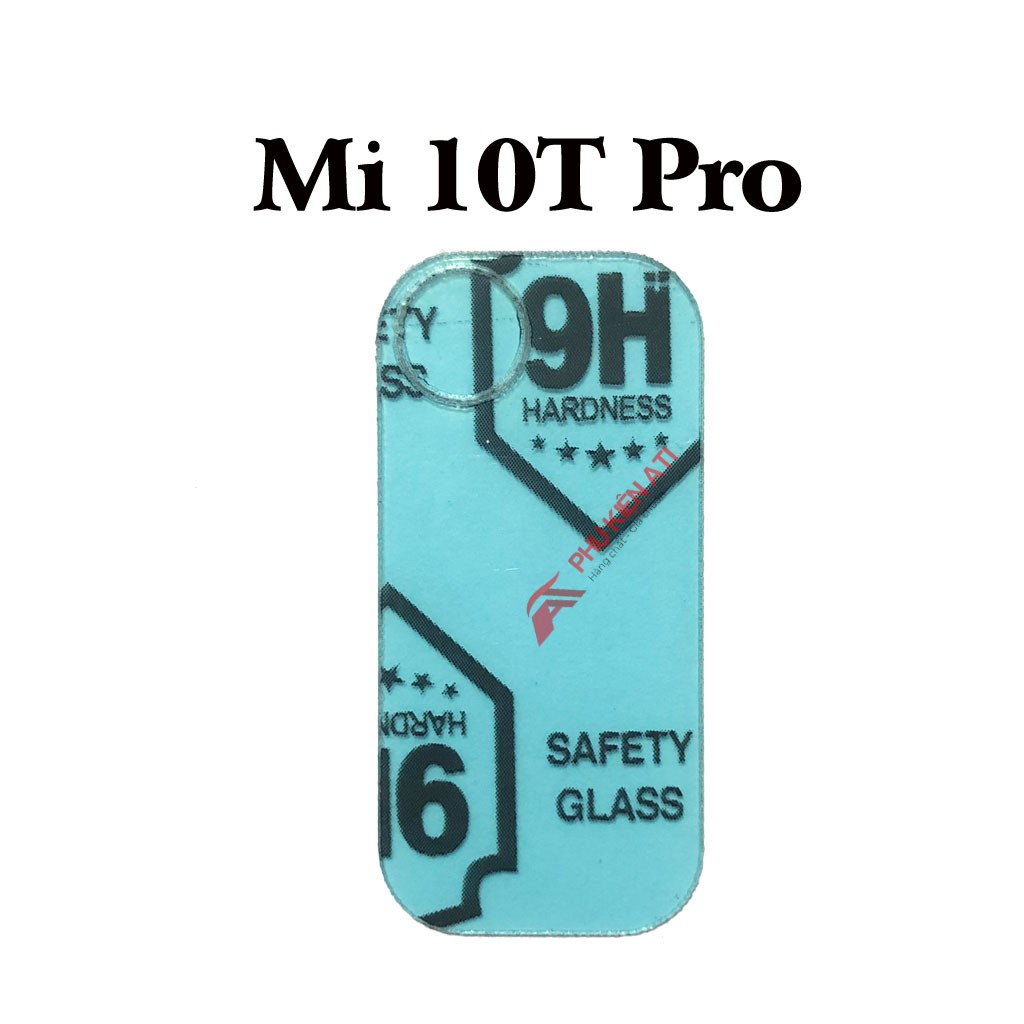 Kính cường lực Camera Xiaomi Mi 10T pro-Trong suốt-Độ cứng 9H