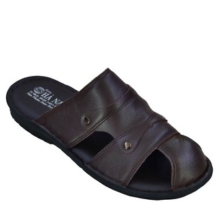 Dép bít mũi nam da bò thật HÀ NAM cao cấp GSB2044