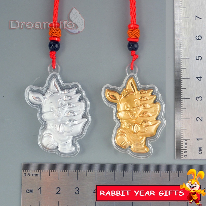 Vòng cổ Mặt Thỏ Hoạt Hình May Mắn 2023