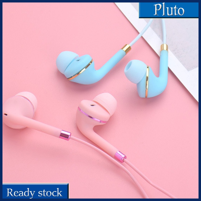 Tai Nghe Bass Thể Thao Có Dây Điều Khiển Điều Khiển Chơi Game Tương Thích Với Iphone Oppo Xiaomi Vivo