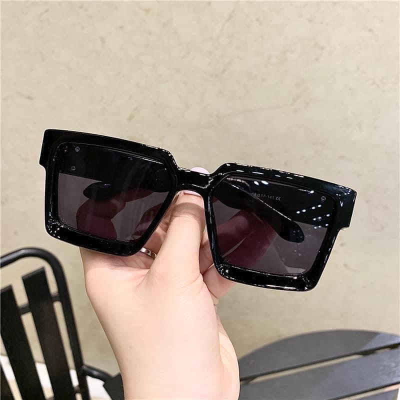 Kính râm gọng vuông to jessica - Bobu shop - Mắt kính thời trang nữ - kiểu dáng sang chảnh hàn quốc