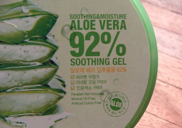 GEL DƯỠNG ẨM LÔ HỘI Soothing &amp; Moisture Aloe Vera 92%&lt;br&gt;&lt;br&gt;Nature Republic