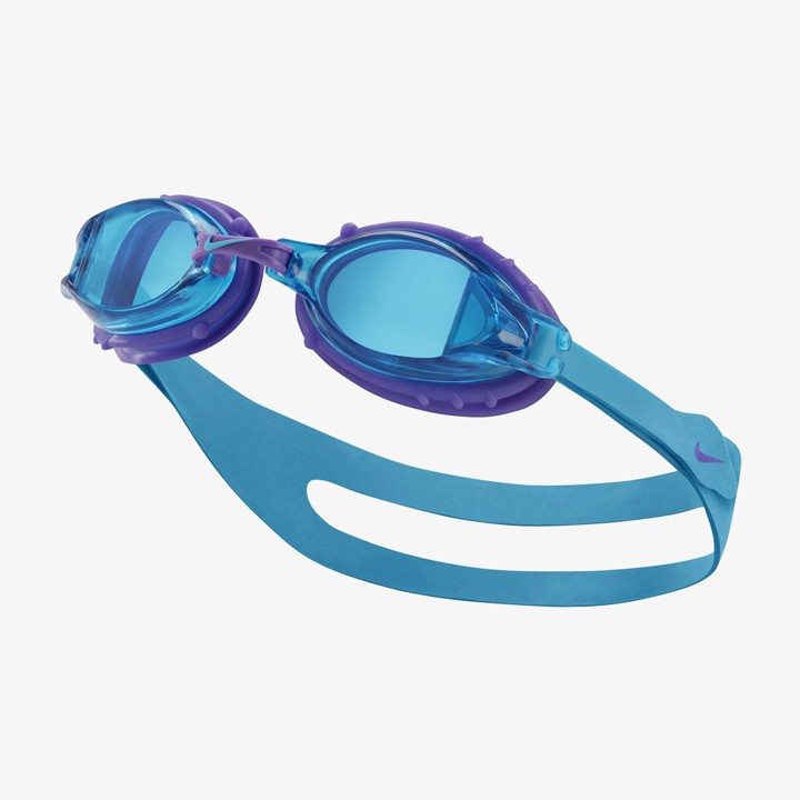 Kính bơi cho bé Nike Chrome Youth Goggle Turquoise Blue