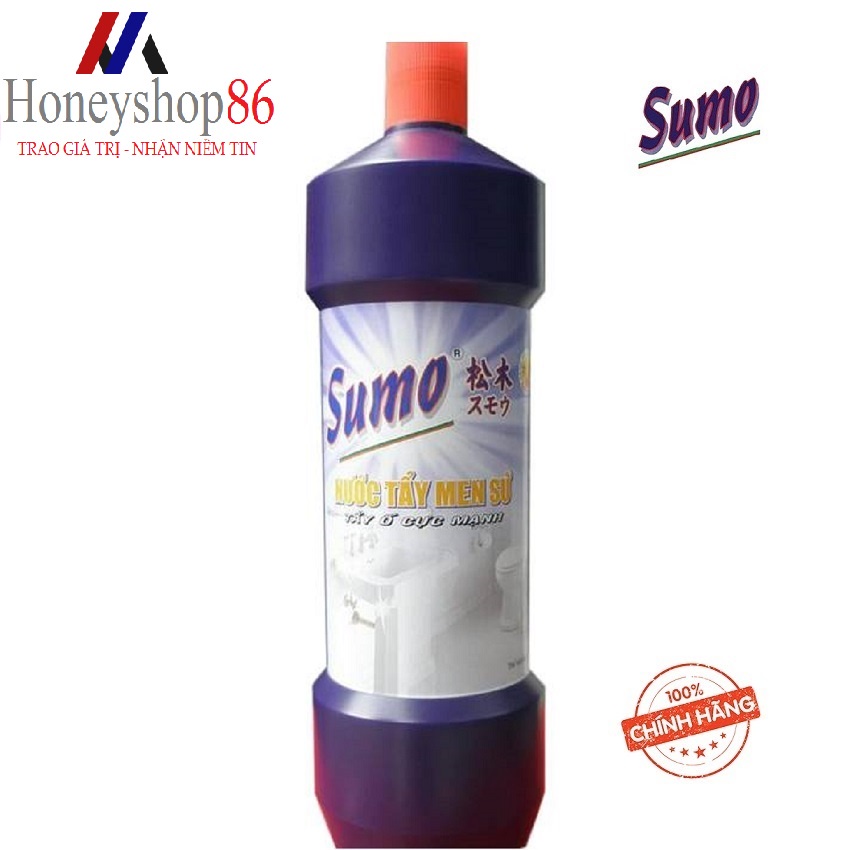 Nước Tẩy nhà tắm và men sứ SUMO 1000ml HONEYSHOP86