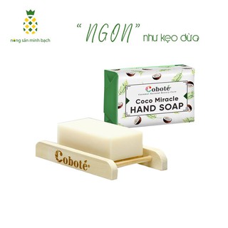 Xà phòng dừa Coboté 100gr kháng khuẩn từ thiên nhiên