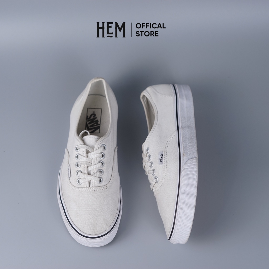 GIÀY THỂ THAO NỮ VANS AUTHENTIC TRẮNG REAL 2HAND COND 8+