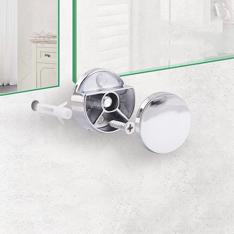 Set 4 Kẹp Giữ Gương Bằng Hợp Kim Kẽm Tiện Dụng