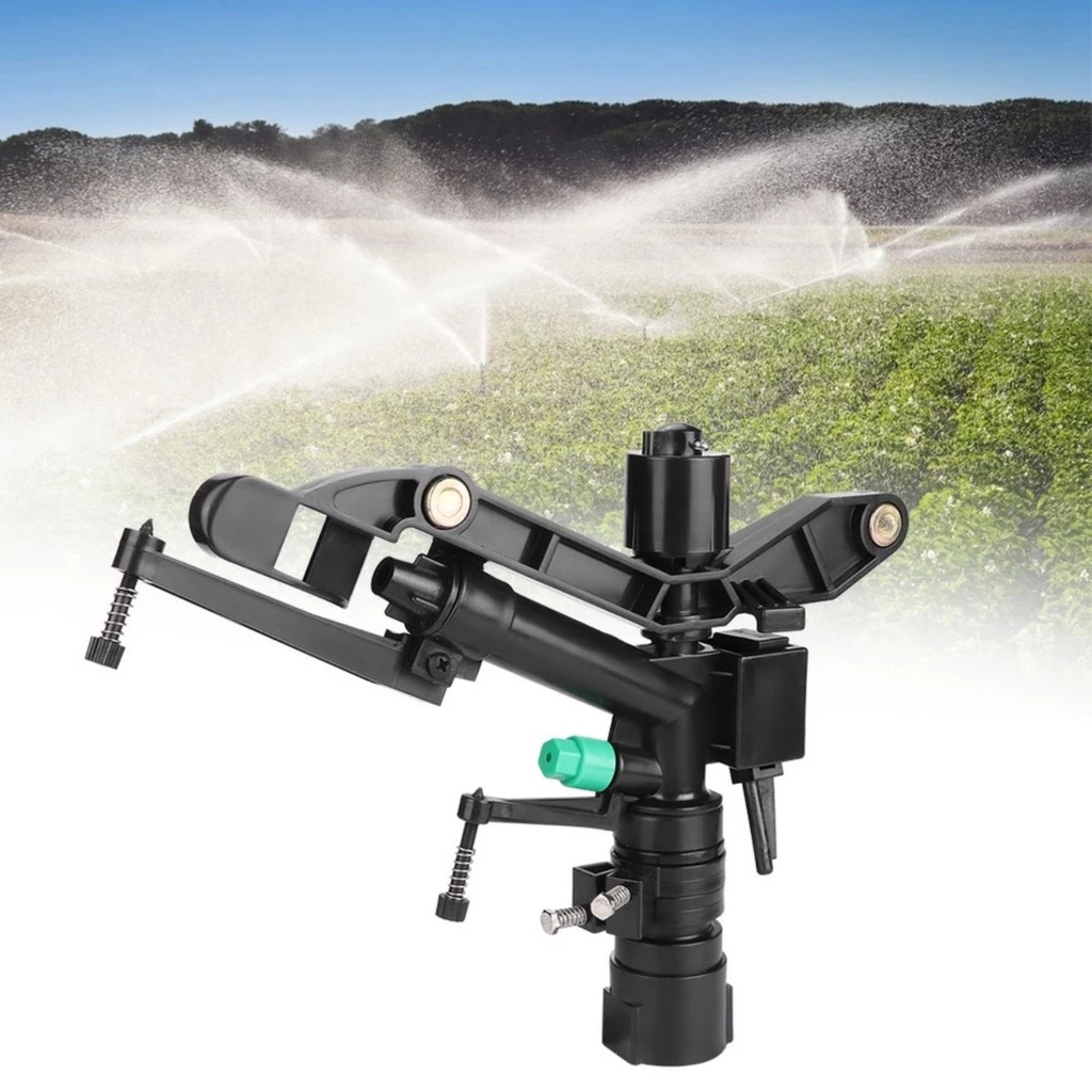 Béc tưới cánh đập ren 34mm chỉnh được góc tưới - hàng nhập cao cập