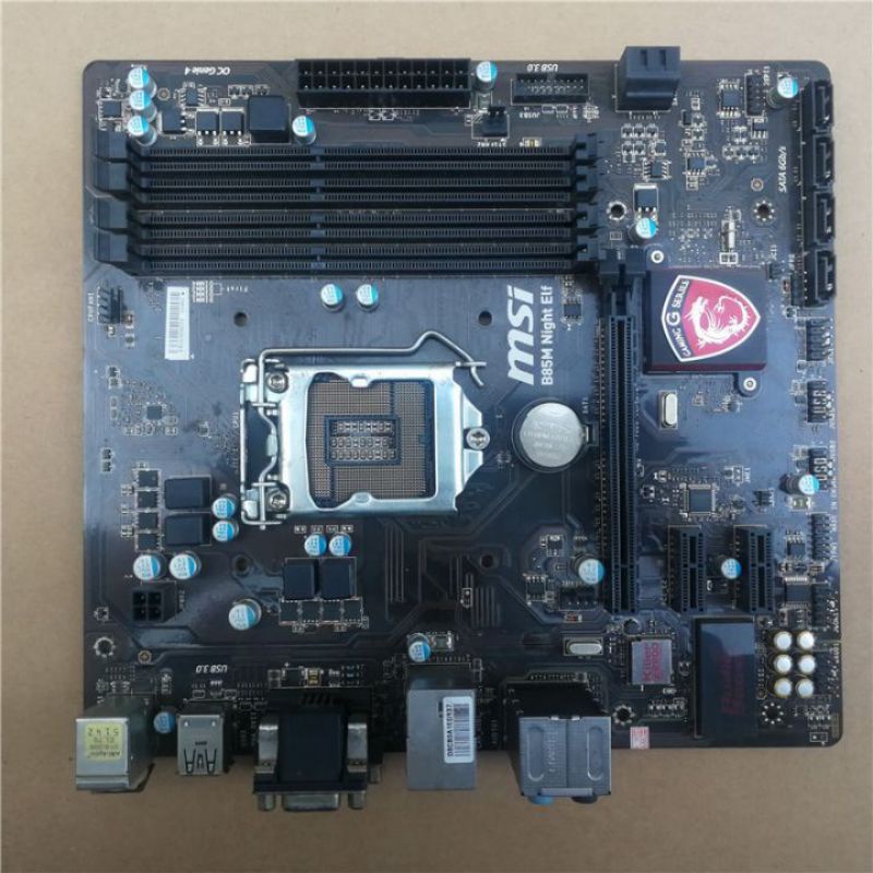 Combo Main MSI B85 night Elf +CPU Intel Xeon E3 1231v3