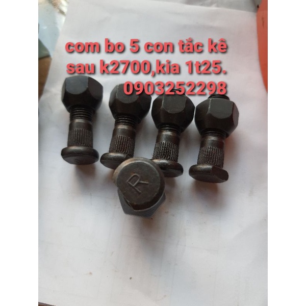 Com bo 5 tắc kê bánh trước + sau k2700, k190 , kia 1t25 phụ hoặc lái