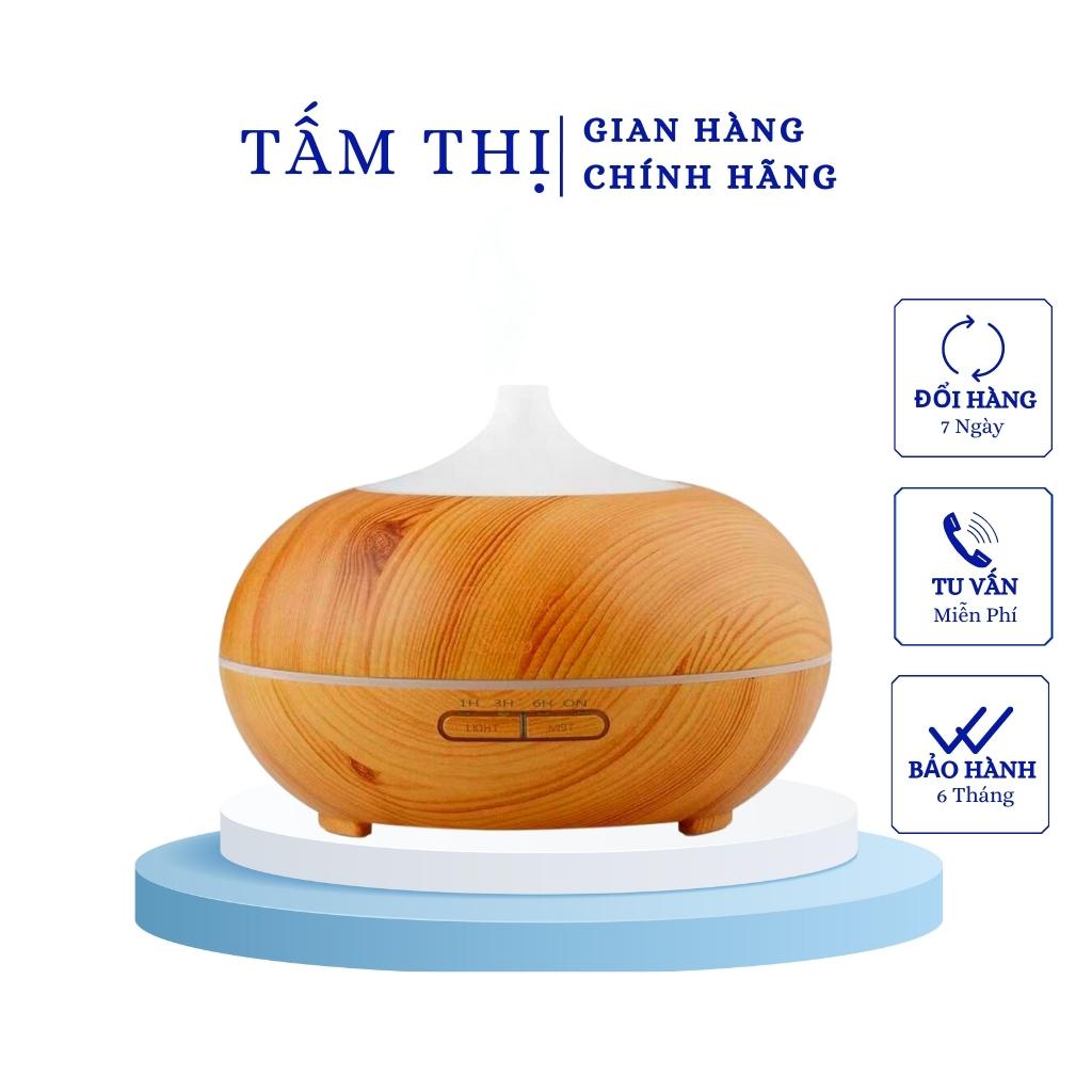 Máy Phun Sương Tinh Dầu TẤM THỊ Bí Ngô 550ml Tạo Ẩm Tỏa Hương Tinh Dầu Giúp Thơm Mát Phòng Đuổi Muỗi &amp; Côn Trùng