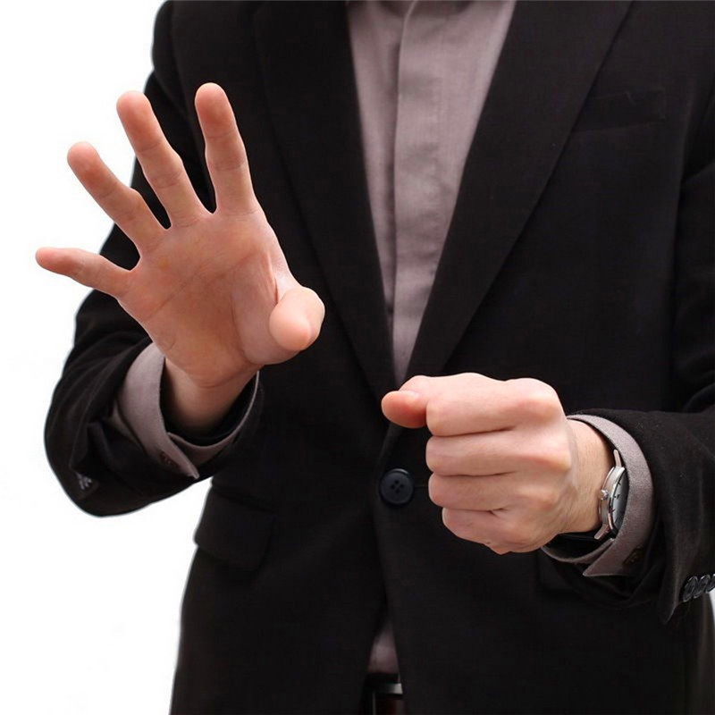 Ngón tay nhựạ và vải mỏng làm ảo thuật