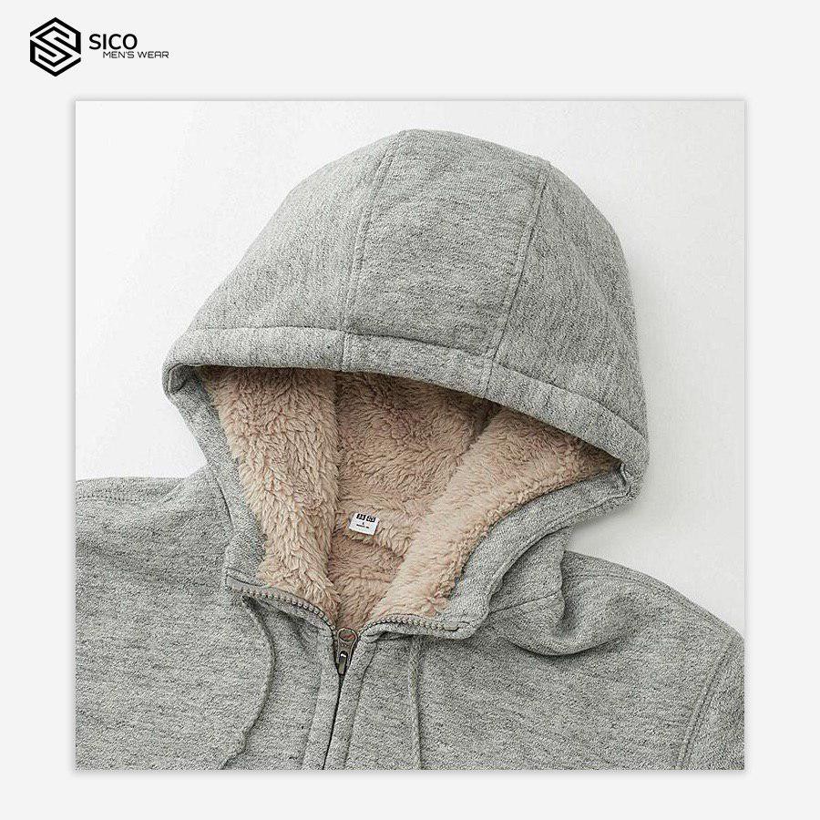 [Mã Giảm 15K: SICOGG15K] Áo Khoác Nỉ Lót Lông Cừu - SicoMenswear -  Dày dặn, ấm ấp | BigBuy360 - bigbuy360.vn