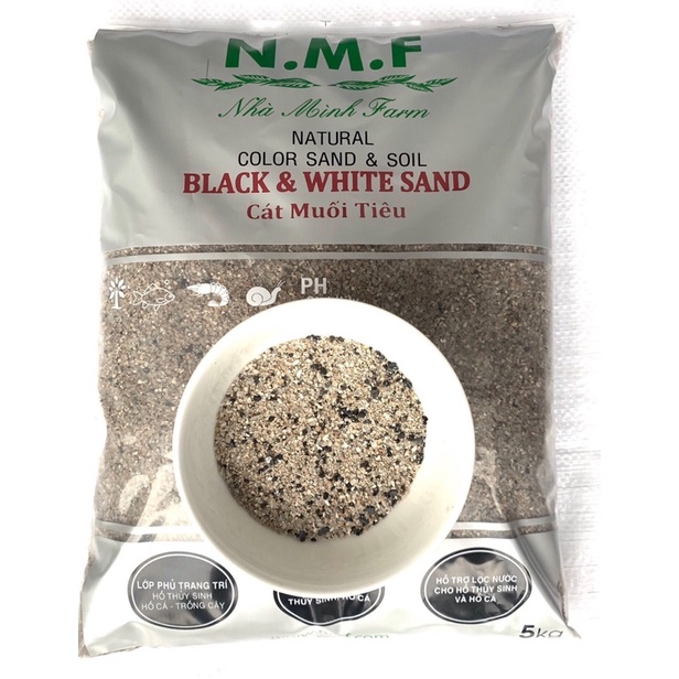 Cát, Sỏi trang trí trải nền hồ cá, thuỷ sinh - 1Kg