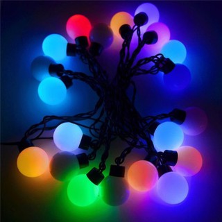 Dây Đèn LED Chớp Nháy Đủ Màu - Bi Đục Size Lớn