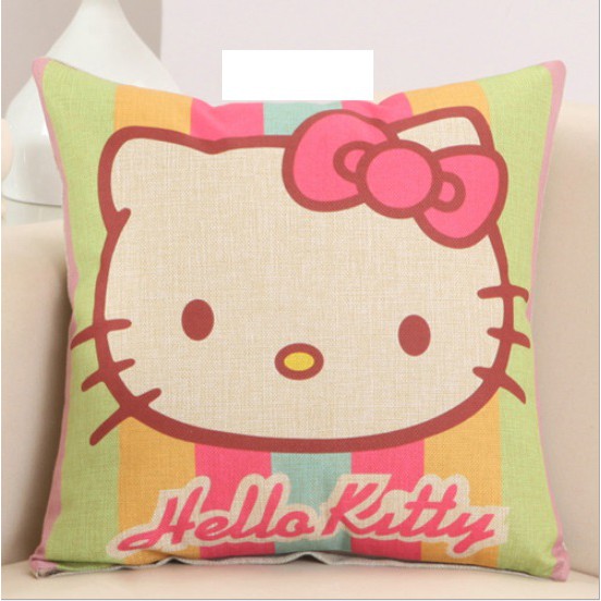 GỐI TỰA LƯNG, TRANG TRÍ SOFA MẪU HELLO KITTY