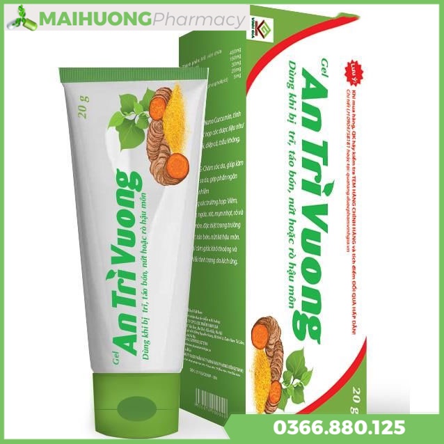 [Chính Hãng] An Trĩ Vương gel 20g