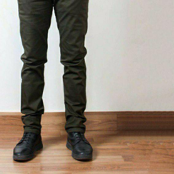 ➦ Quần Tây Nam Vải Kaki Màu Kem Mocca Size 27-38 ☄