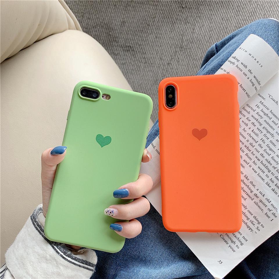 Ốp Điện Thoại Silicone Mềm Dạng Đá Nhám Hình Trái Tim Cho Samsung S6 S7 Edge C5 C7 C9 Pro