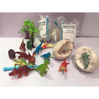 TRỨNG KHỦNG LONG HOÁ THẠCH - DINOSAUR EGGS - DIG IT UP!!! (combo 12 quả)