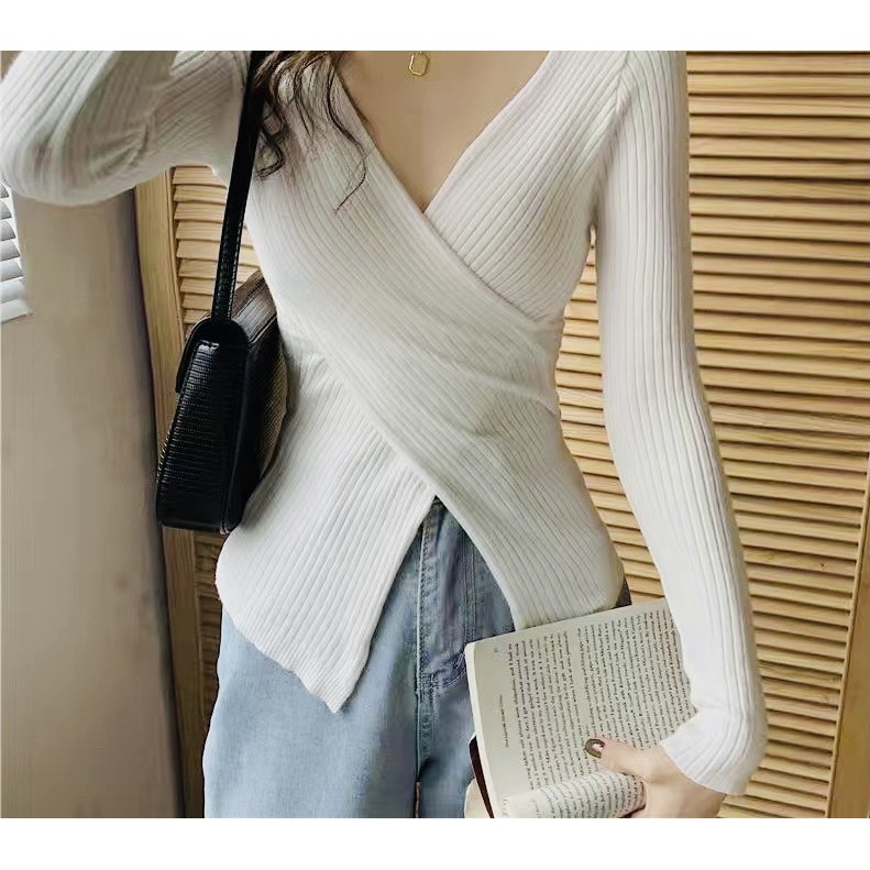 [Mã 11FASHIONSALE1 giảm 10K đơn 50K] Áo thun tay dài chất thun gân mịn đẹp | BigBuy360 - bigbuy360.vn