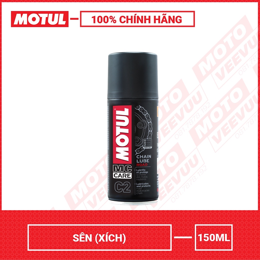 Dưỡng sên Motul MC CARE C2 Chain Lube Road 150ml