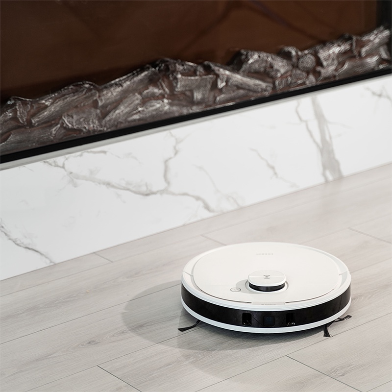 Robot hút bụi lau nhà Ecovacs Deebot N8 - Trắng Bản Quốc tế - App Tiếng Việt, hàng chính hãng full VAT