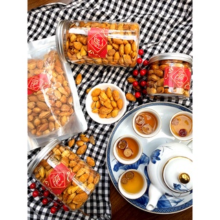 500gr hạnh nhân rang bơ vỏ mỏng loại ngon