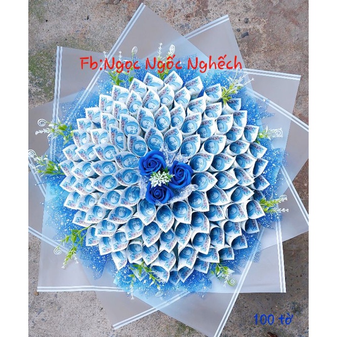 Hoa tiền nhiều mệnh giá