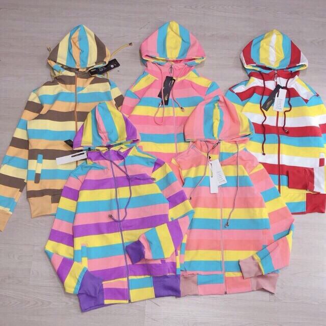 Áo Chống Nắng - Áo Khoác 7 Sắc Cầu Vồng - Tay Dài Xỏ Ngón | BigBuy360 - bigbuy360.vn