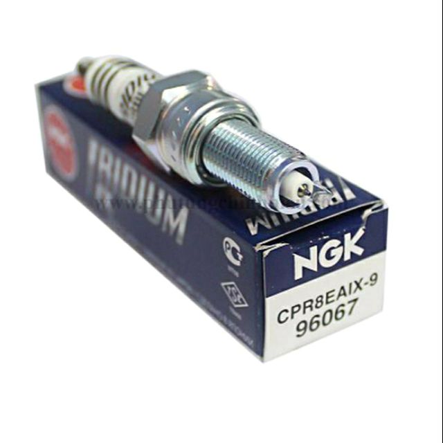 Bugi NGK IRIDIUM CPR8EAIX-9 96067 chân dài cho Exciter NVX Zoomer CBR GSX Raider ShVn 125 150, Vision