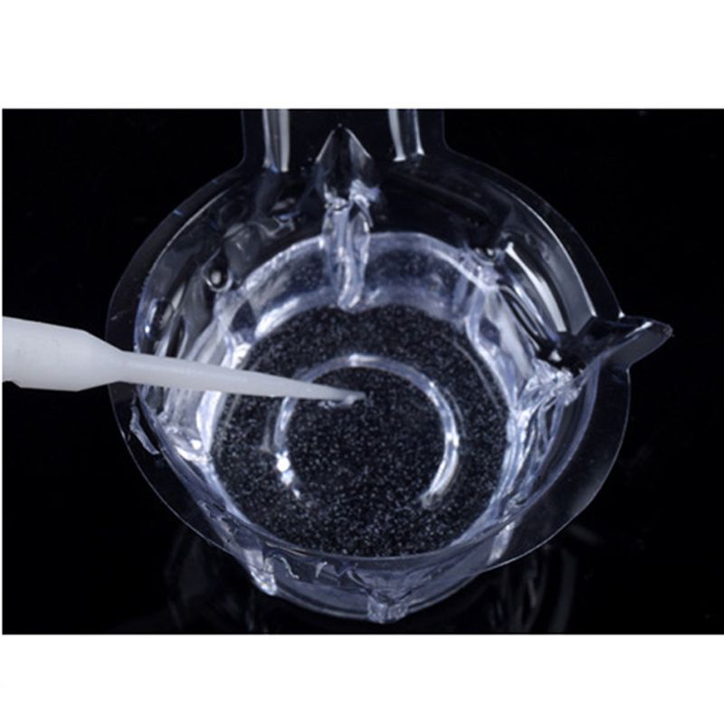 Bộ 2 muỗng khuấy silicone dùng làm trang sức DIY