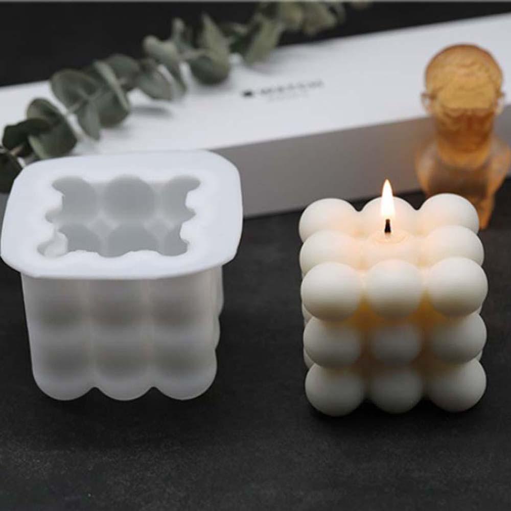 1 Khuôn Làm Nến Thơm Thủ Công 3D Bằng Silicone