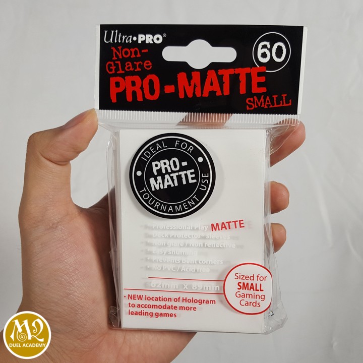 Bọc Thẻ Bài Sleeve Pro-Matte Dành Cho Yugioh, Vanguard - Chính Hãng Ultra PRO USA - 60 Cái