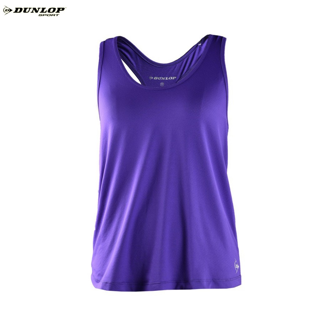 [Mã BMBAU50 giảm 7% đơn 99K] Áo Gym Tanktop Nữ Dunlop - DAGYS9127-2-VT (Tím) Hàng chính hãng Thương hiệu từ Anh Quốc