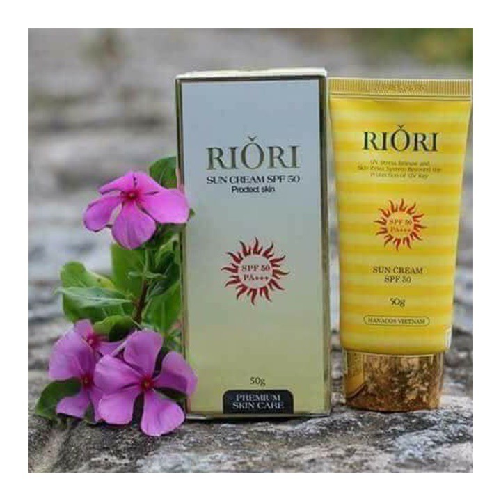 KEM CHỐNG NẮNG RIORI SUN CREAM SPF50