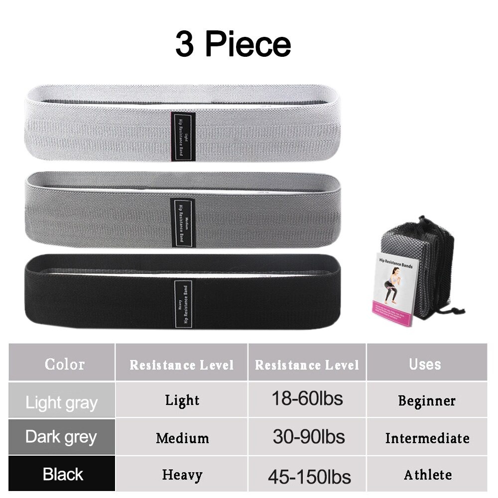 Dây Kháng Lực Vải MiniBand Siêu Co Giãn Hỗ Trợ Tập Mông Đùi Hiệu Quả MixSport DTH01