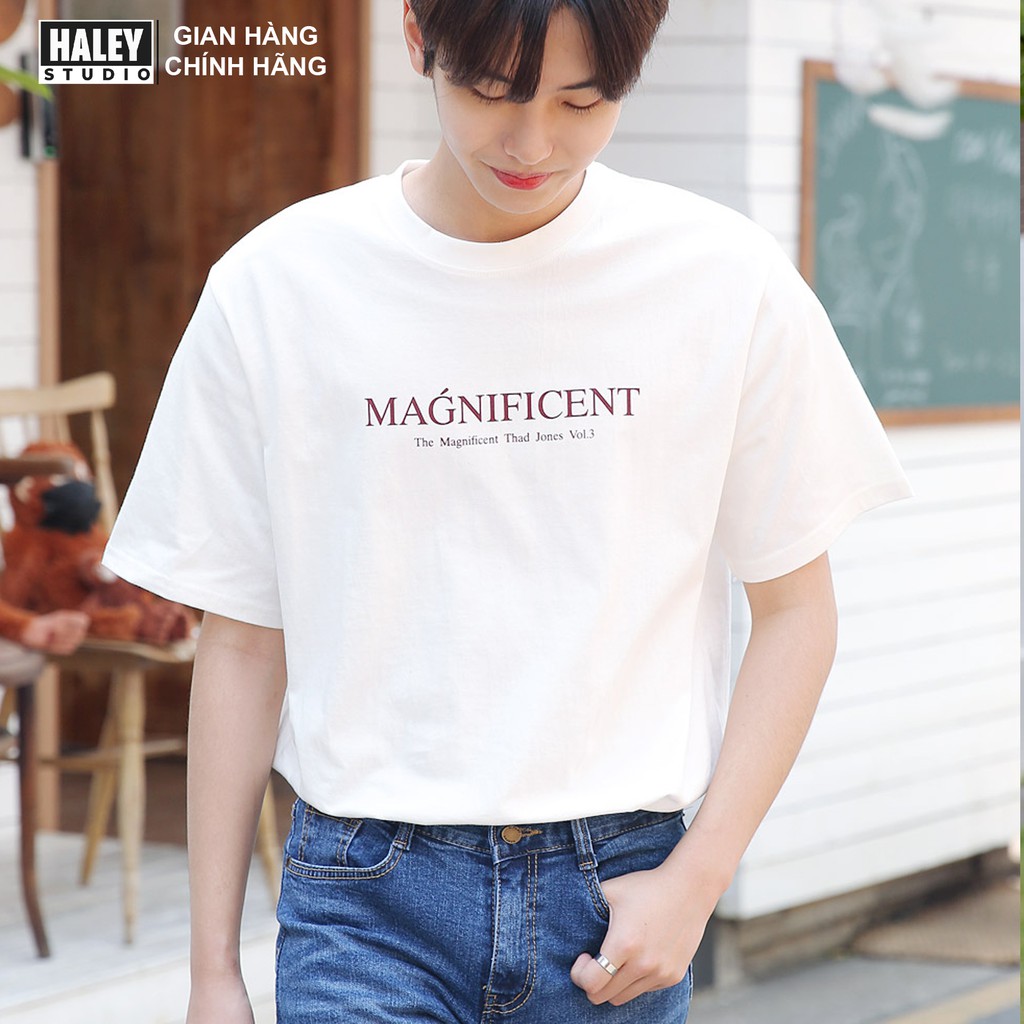 Áo Thun Unisex TN45 Form Rộng Nam Nữ Magnificent chất cotton 100% siêu thoáng mát phong cách Hàn Quốc Haley