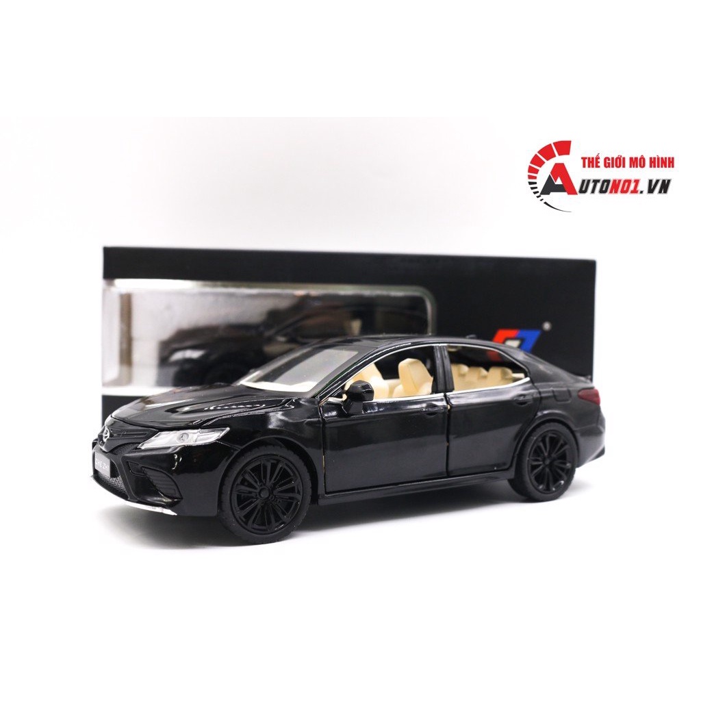 MÔ HÌNH XE SEDAN TOYOTA CAMRY 2020 BLACK 1:24 CHE ZHI 7843