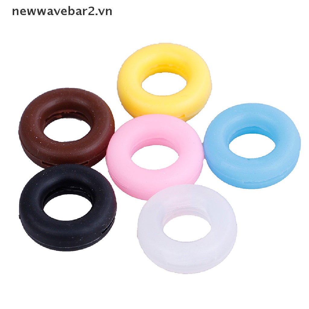 Hai cặp phụ kiện đỡ càng kính chống trượt bằng silicon cho mắt kiếng