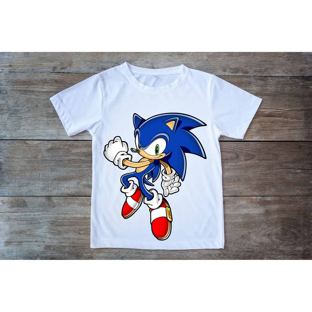 Áo thun in hình Sonic đẹp