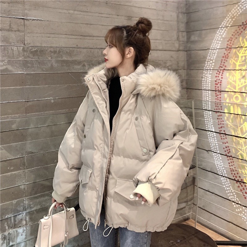 Áo khoác phao nữ đại hàn dáng rộng đẹp phong cách thu Đông Bao Ấm SẴN SLL