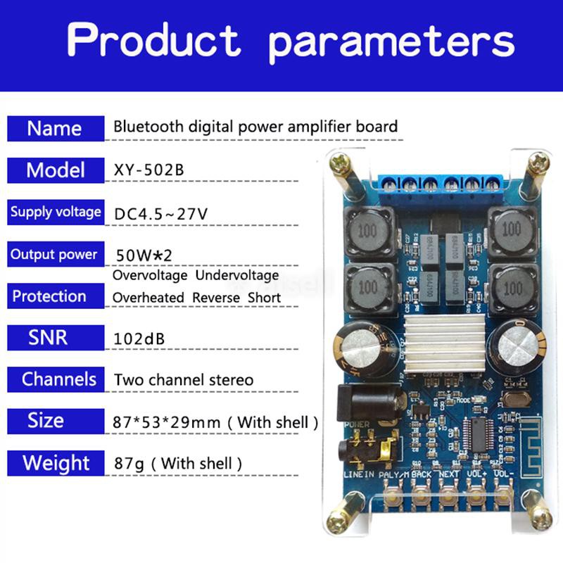 DG Mạch chuyển đổi Bluetooth 50Wx2