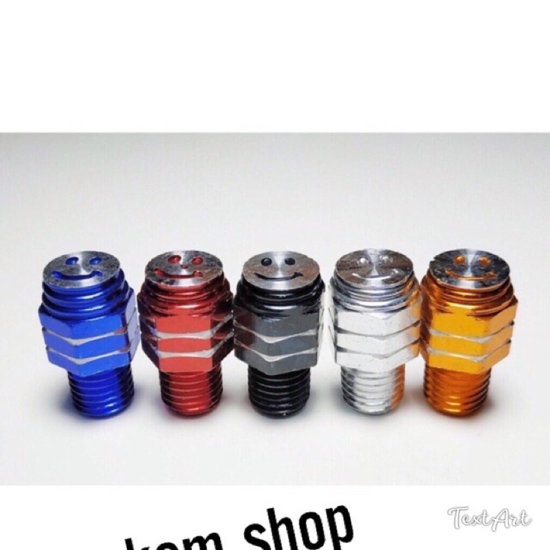 Ốc Mặt Cười Chân Gương Xe Máy [Đủ Màu] giá 1 con