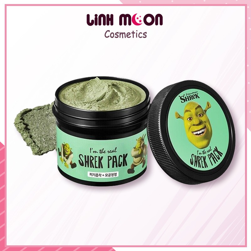 Mặt Nạ Đất Sét Bạc Hà Dreamworks I'm The Real Shrek Pack