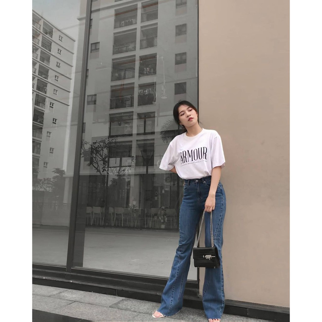 Áo thun nữ BASIC-Armour basic , áo phông hiện đại cá tính unisex oversize cotton M31